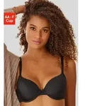 Schalen-BH LASCANA "Ela - perfect basic", Damen, Gr. 95, Cup AA, schwarz, Microtouch,