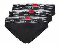 HUGO Underwear Slip "TRIPLET BRIEF STRIPE", (Packung, 3 St., 3er Pack), mit HUGO