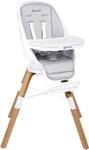 BabyGo Hochstuhl "Carou, wei&szlig;" () Sitz um 360 drehbar