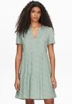 ONLY Sommerkleid "ONLZALLY &ndash; Sommerkleid mit V-Ausschnitt und Stufenvolant" regular