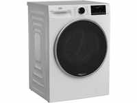 A (A bis G) BEKO Waschmaschine "B5WFT594138W" Waschmaschinen weiß Frontlader