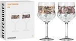 Ritzenhoff Glas "Gin-Gl&auml;ser Schattenfauna 720 ml 2er Set transparent"