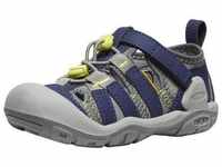 Sandale KEEN "KNOTCH CREEK" Gr. 29, blau (steel grey, blue depths) Schuhe Jungen