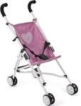 Puppenbuggy CHIC2000 "Roma, Mini-Buggy", rosa (jeans pink), Puppenwagen, KinderB:29cm