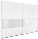 Schwebet&uuml;renschrank WIMEX "Bramfeld Kleiderschrank", wei&szlig; (wei&szlig;, absetzung