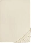 Biberna Spannbettlaken "0077866 Deluxe Jersey-Elastic Spannbetttuch 97% Baumwolle"