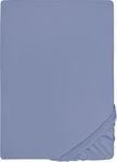 Biberna Spannbettlaken "0077866 Deluxe Jersey-Elastic Spannbetttuch 97% Baumwolle"
