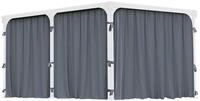 Palram - Canopia Pavillonseitenteil Vorhangset 4m und 5m 217 x 465cm