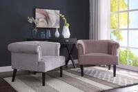ATLANTIC home collection Sessel "Charlie" Loungesessel mit Wellenunterfederung
