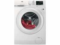 A (A bis G) AEG Waschmaschine "L6FBA51680" Waschmaschinen weiß Frontlader