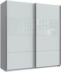 Wimex Schwebet&uuml;renschrank "Bramfeld Kleiderschrank" mit Glaselementen und