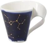 Villeroy & Boch Tasse "Tasse Sch&uuml;tze NewWave Stars 300 ml wei&szlig;-blau"
