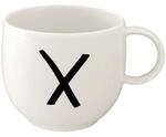 Villeroy & Boch Becher "Kaffeebecher Letters 330 ml wei&szlig;"