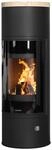 Oranier Kaminofen ""Arena W+ 2.0"" 2 Stk. tlg. Stahl, Abdeckplatte aus Sandstein,