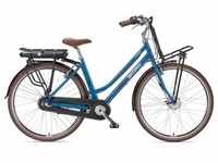 E-Bike TELEFUNKEN "Multitalent RT530" E-Bikes Gr. 49 cm, 28 Zoll (71,12 cm), blau