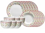 Ritzenhoff & Breker Geschirr-Set "Tafelservice Shanti Doppio 18er Set bunt"