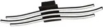 EGLO Deckenleuchte "Roncade 1 Deckenlampe, Flurlampe aus Aluminium, Stahl und
