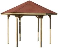 weka Pavillon "Paradies 1" BxT: 326x376 cm