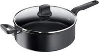 Tefal Schmorpfanne "Hard Titanium Pro" Aluminium Induktionspfanne,