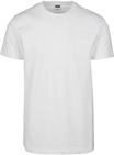T-Shirt URBAN CLASSICS "Urban Classics Herren Basic Tee", Herren, Gr. M, wei&szlig;, 100%