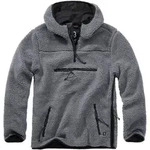 Brandit Anorak "Brandit Herren Teddyfleece Worker Pullover" 1 Stk. tlg. mit Kapuze