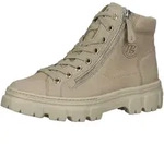 Ankleboots PAUL GREEN "Paul Green Sneaker Nubukleder", Damen, Gr. 41, beige,