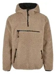 Anorak BRANDIT "Brandit Herren Teddyfleece Worker Pullover", Herren, Gr. 7XL, camel,