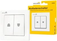 SCHELLENBERG Schalter "f&uuml;r Jalousien mit Rastfunktion zur Unterputzmontage"