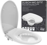 Eisl Dusch-WC-Sitz "Bidet Einsatz" Absenkautomatik, Schnellverschluss