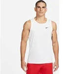 Tanktop NIKE "Dri-FIT Men's Training Tank", Herren, Gr. XL, wei&szlig;, schwarz,