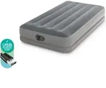 Luftbett INTEX "Prestige Mid-Rise" Gr. 99, grau, Luftbetten, B/H/L: 99cm x 30cm x