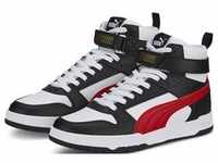 Sneaker PUMA "RBD GAME" Gr. 43, bunt (puma white, high risk red, puma black, team