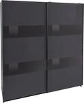 Wimex Schwebet&uuml;renschrank "Altona" mit Glaselementen und zus&auml;tzlichen...