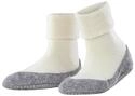 Haussocken FALKE "Cosyshoe", Damen, Gr. 41-42, 2049, off, wei&szlig;, Polyamid,
