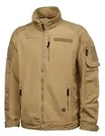 Fleecejacke BRANDIT "Brandit Herren Fleecejacket Ripstop", Herren, Gr. XL, camel,