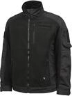 Fleecejacke BRANDIT "Brandit Herren Fleecejacket Ripstop", Herren, Gr. XXL, schwarz,