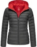 Steppjacke MARIKOO "Luci", Damen, Gr. XL (42), grau (anthrazit), Obermaterial: 100%