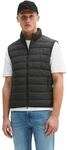 Steppweste MARC O'POLO "aus recycelter Qualit&auml;t", Herren, Gr. XXL, schwarz,