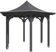 Skanholz Holzpavillon "Versailles" BxTxH: 418x360x332 cm, inkl. Aufschraubstutzen