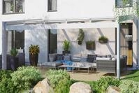 Skanholz Terrassendach "Novara" BxT: 557x309 cm