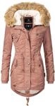 Navahoo Wintermantel "La Viva" hochwertiger Winterparka mit gro&szlig;em Kunstfell