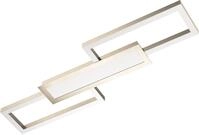 EGLO Deckenleuchte "MONIROTE", grau (nickelfarben), H: 4,5cm, 1 Stk., Leuchten,