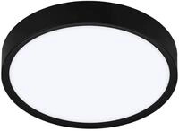 EGLO Deckenleuchte "MUSURITA", schwarz-wei&szlig; (schwarz), 1, &Oslash; 34cm H: 6cm, 1 Stk.,