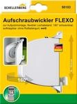 SCHELLENBERG Aufputz-Gurtwickler "Aufschraubwickler Flexo Mini" Set, 1 Stk. tlg.
