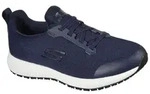 Berufsschuh SKECHERS "SQUAD SR" Gr. 36, blau (navy), 36, Synthetik, Textil, Schuhe,