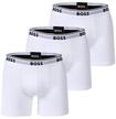 Boxershorts BOSS "Boxershort BoxerBr 3P Power 3er Pack", Herren, Gr. XL, wei&szlig;,