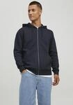 Jack & Jones Kapuzensweatjacke "JJESTAR Basic Hoodie, Eingrifftaschen und angenehmem