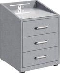 ED EXCITING DESIGN Nachtkonsole "Moon" mit LED-Beleuchtung und USB-Anschluss &