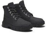Schn&uuml;rboots TIMBERLAND "GREYFIELD MID LACE UP BOOT", Damen, Gr. 40, schwarz, Leder,