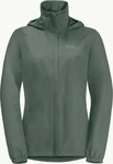 Jack Wolfskin Regenjacke "STORMY POINT 2L JKT W" mit Kapuze Wasserdicht, winddicht,